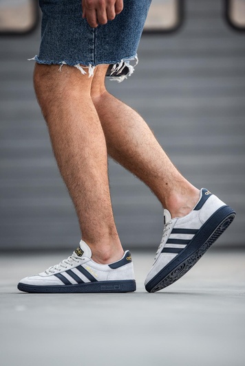 Кросівки Adidas Spezial Handball Grey Blue 9550 фото