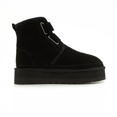 UGG Neumel Platform Black Velcro, 38
