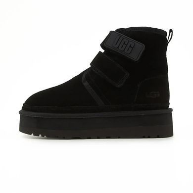 UGG Neumel Platform Black Velcro, 38