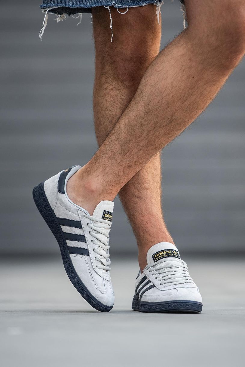 Кеди Adidas Spezial Handball Grey Blue 9550 фото