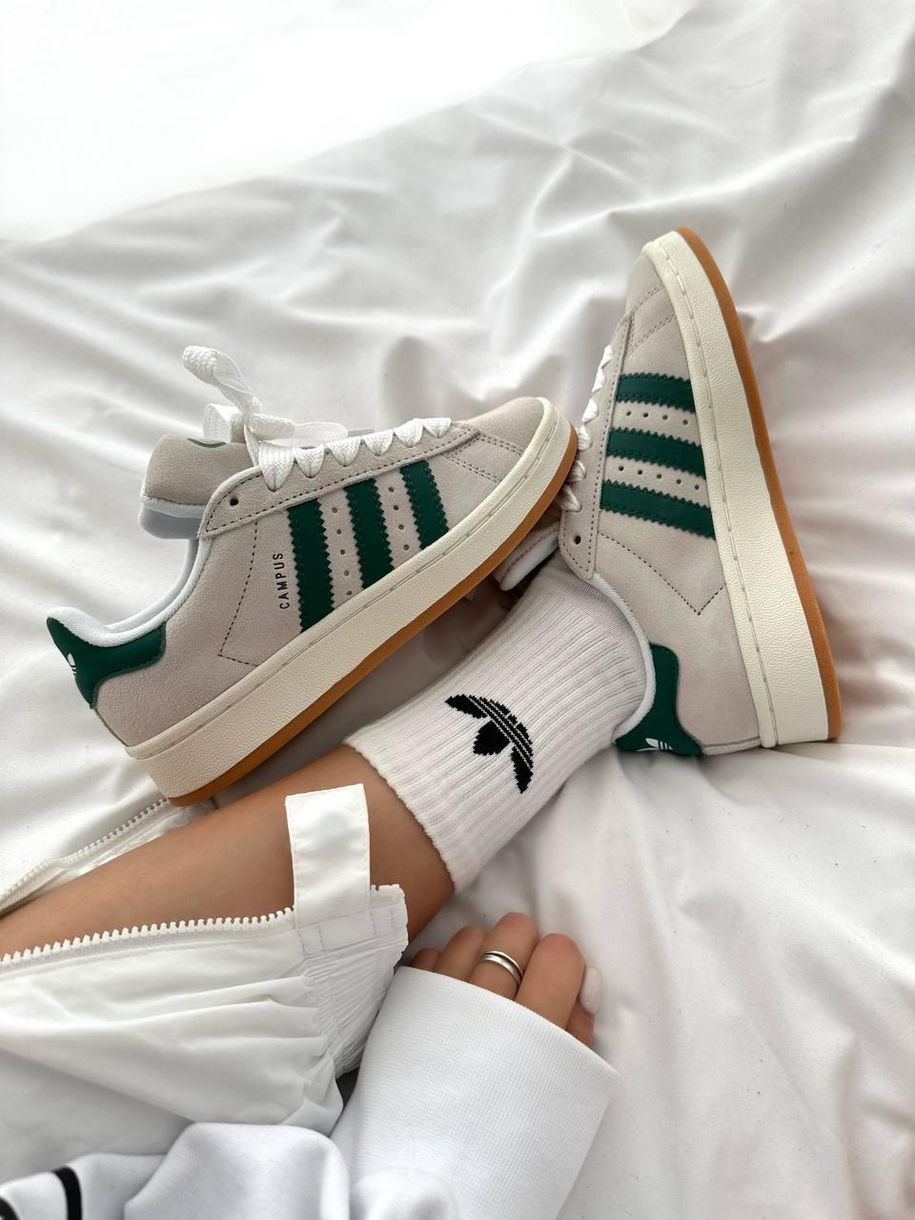 Кроссовки Adidas Campus 00s Crystal Dark Green 9587 фото