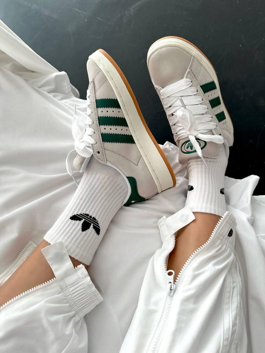 Кроссовки Adidas Campus 00s Crystal Dark Green 9587 фото