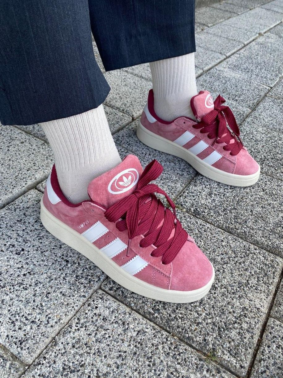 Кросівки Adidas Campus 00s Pink White 9626 фото