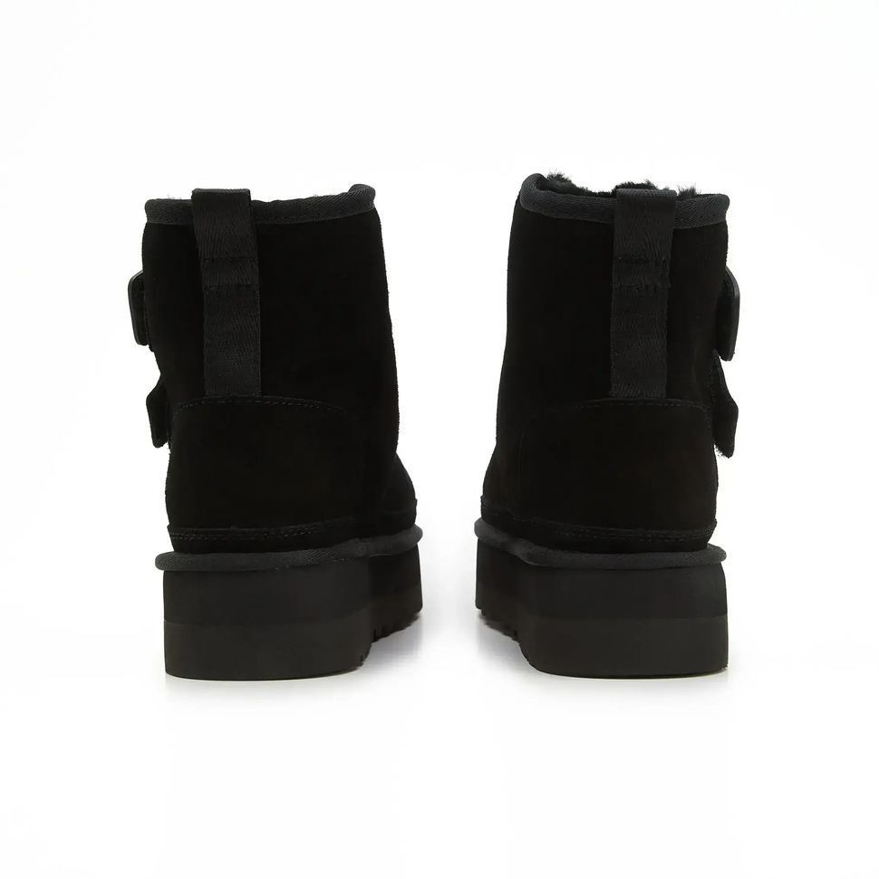 UGG Neumel Platform Black Velcro, 38