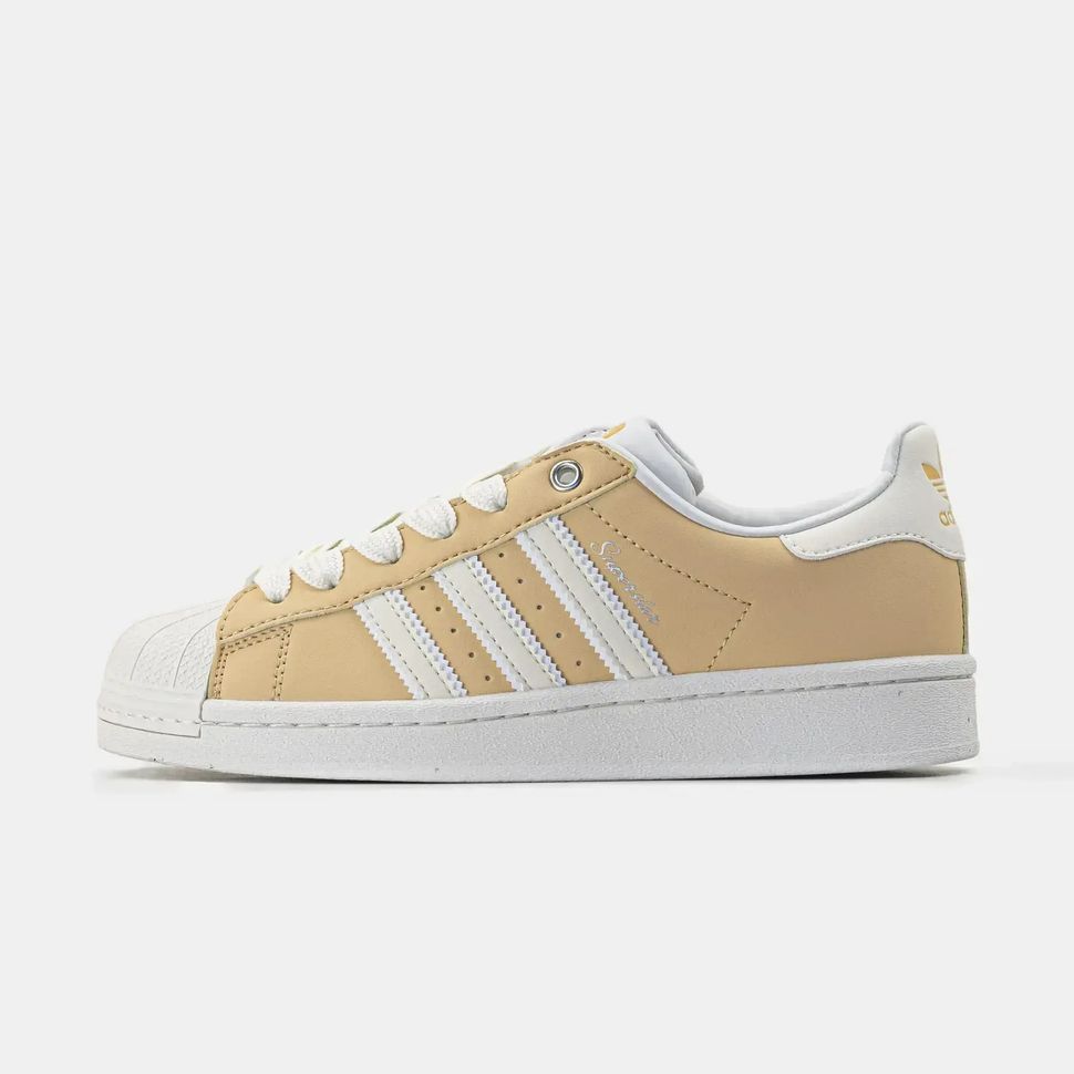 Adidas Superstar Beige White, 36