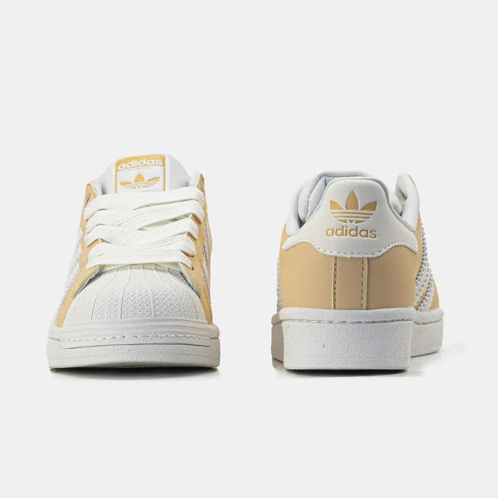 Adidas Superstar Beige White, 36