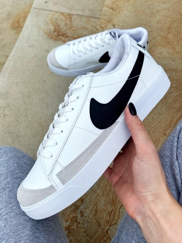 Кросівки Nike Blazer Low White Black v3 5826 фото