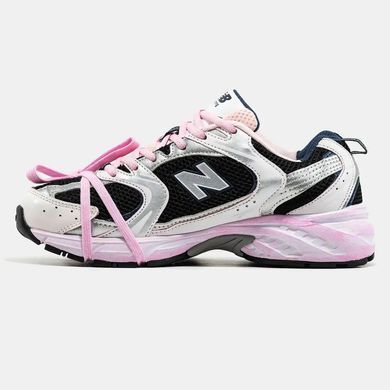 New Balance 530 White Pink Black