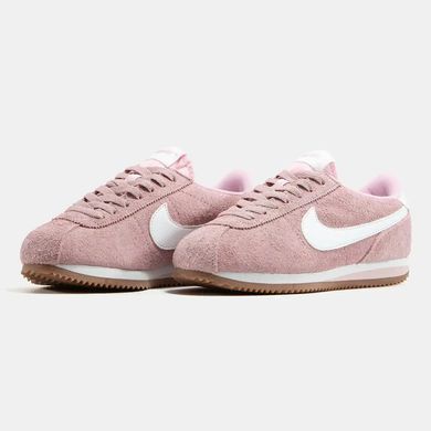 Nike Cortez Pink Suede White