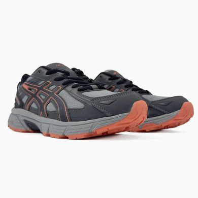 Asics Gel-Venture 6 GTX Black Grey Orange, розмір 41