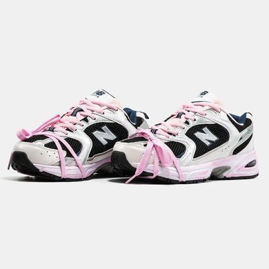 New Balance 530 White Pink Black
