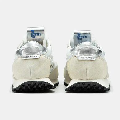 Golden Goose Marathon White Silver Beige, розмір 40