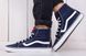 Кеды Vans Old Skool High Blue White 2 5201 фото 3