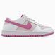 Nike Dunk Low White Pink, 36