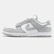 Nike SB Dunk Low Grey White, 36