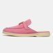 Loro Piana Summer Walk Mule Pink Sand, 36