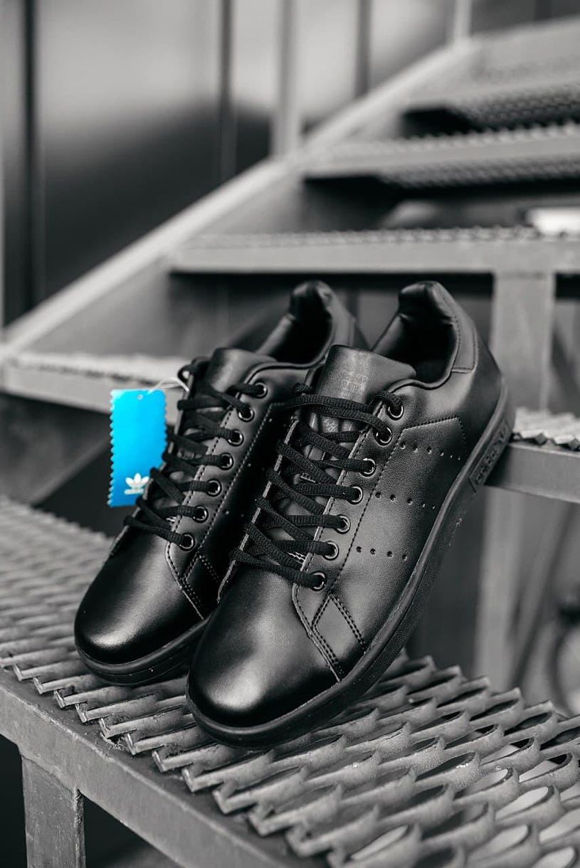 Кроссовки Adidas Stan Smith Full Black 2862 фото