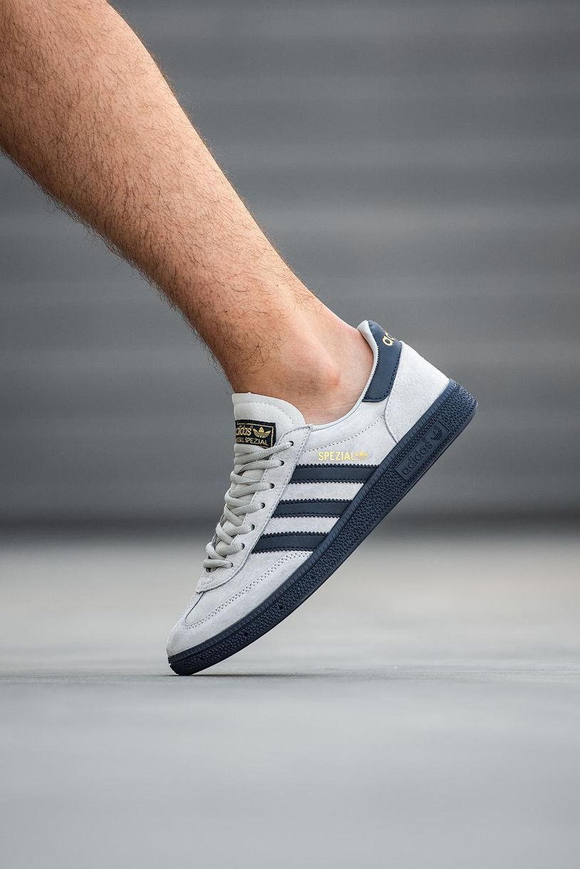 Кеди Adidas Spezial Handball Grey Blue 9550 фото