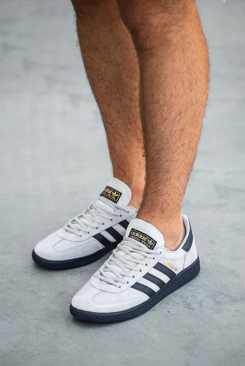 Кеди Adidas Spezial Handball Grey Blue 9550 фото