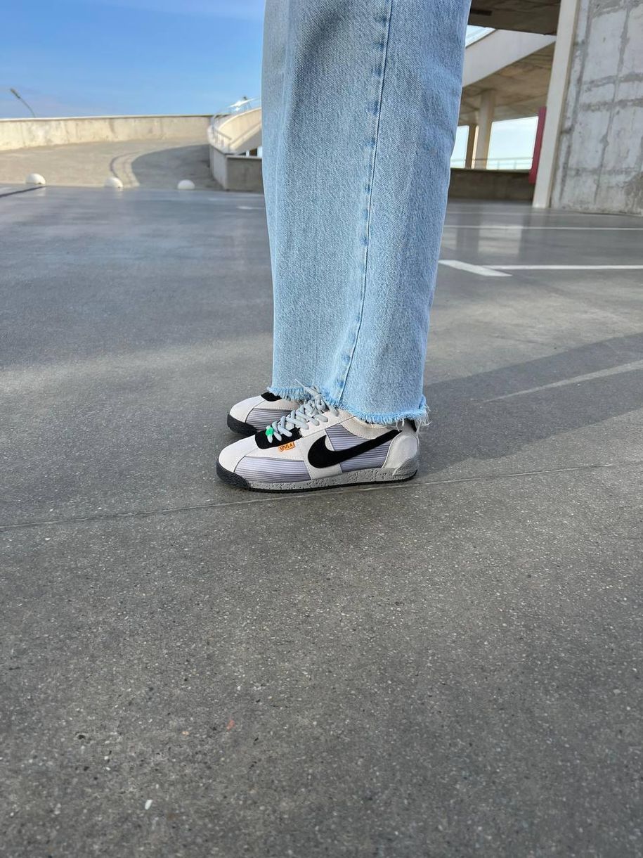 Кросівки Nike Cortez Grey Black v2 1004 фото