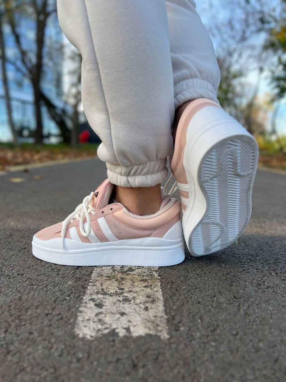 Кросівки Adidas Campus Bad Bunny Pink 10293 фото