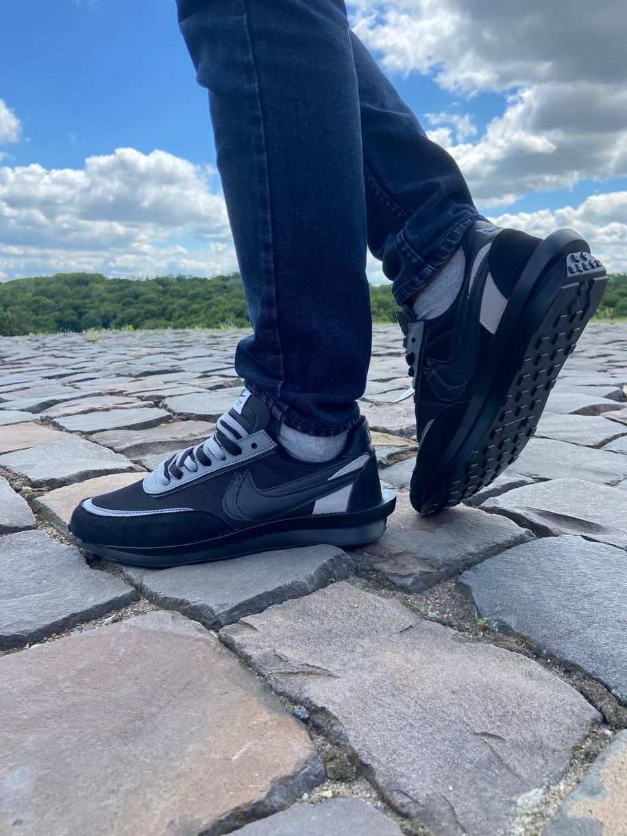 Кросівки Nike LD Waffle Sacai Black 5 фото