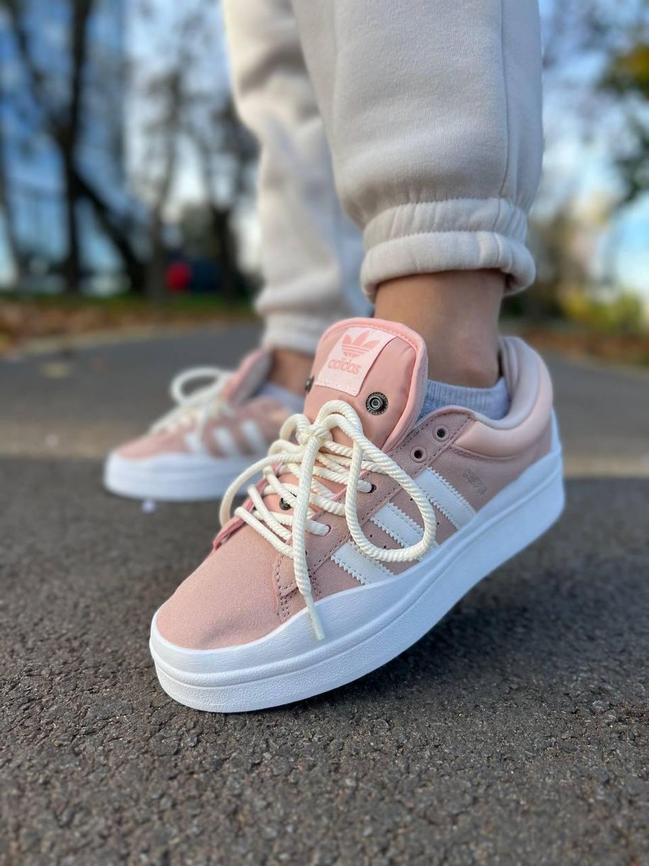 Кросівки Adidas Campus Bad Bunny Pink 10293 фото