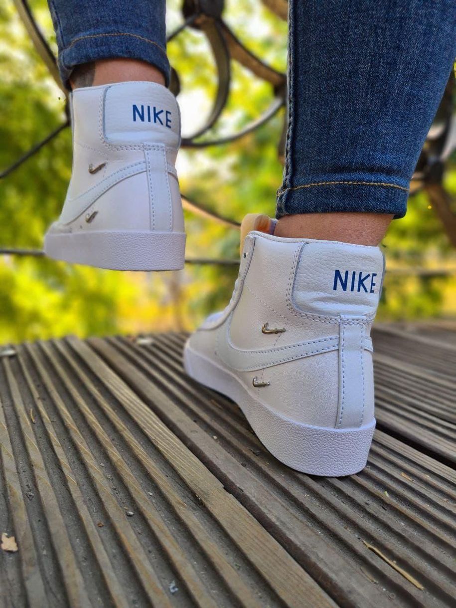 Кросівки Nike Blazer White Beige 6112 фото
