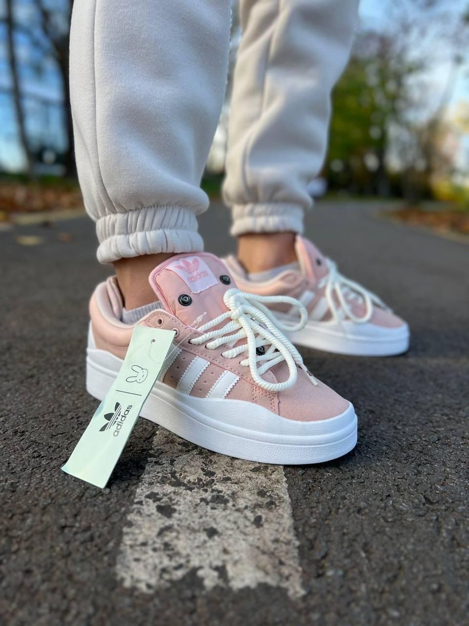 Кросівки Adidas Campus Bad Bunny Pink 10293 фото