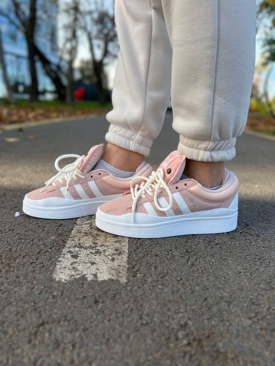 Кросівки Adidas Campus Bad Bunny Pink 10293 фото