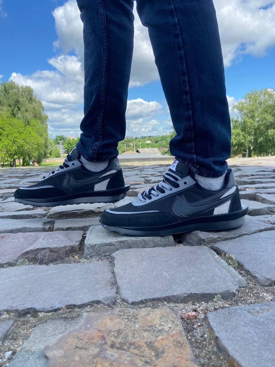 Кросівки Nike LD Waffle Sacai Black 5 фото