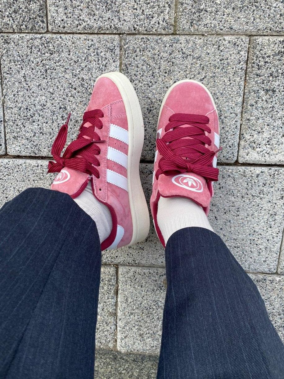 Кроссовки Adidas Campus 00s Pink White 9626 фото