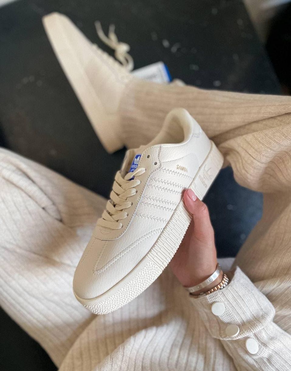 Кеды Adidas Samba Beige 6003 фото