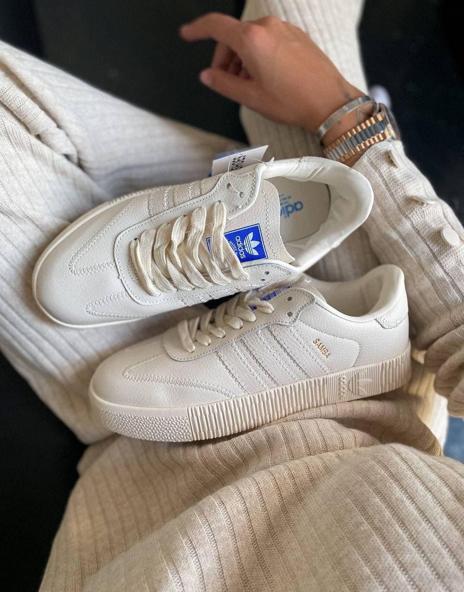 Кеды Adidas Samba Beige 6003 фото