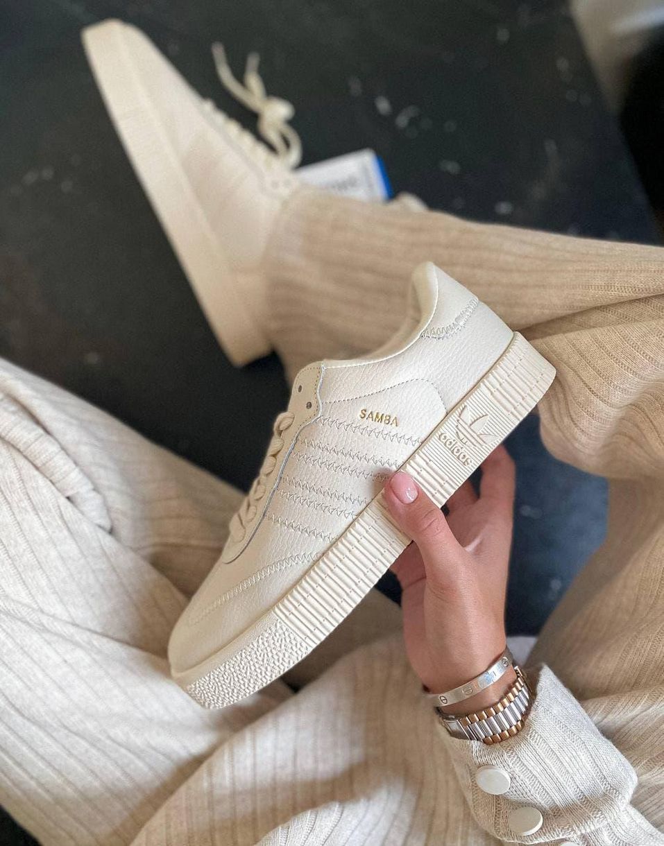 Кеды Adidas Samba Beige 6003 фото