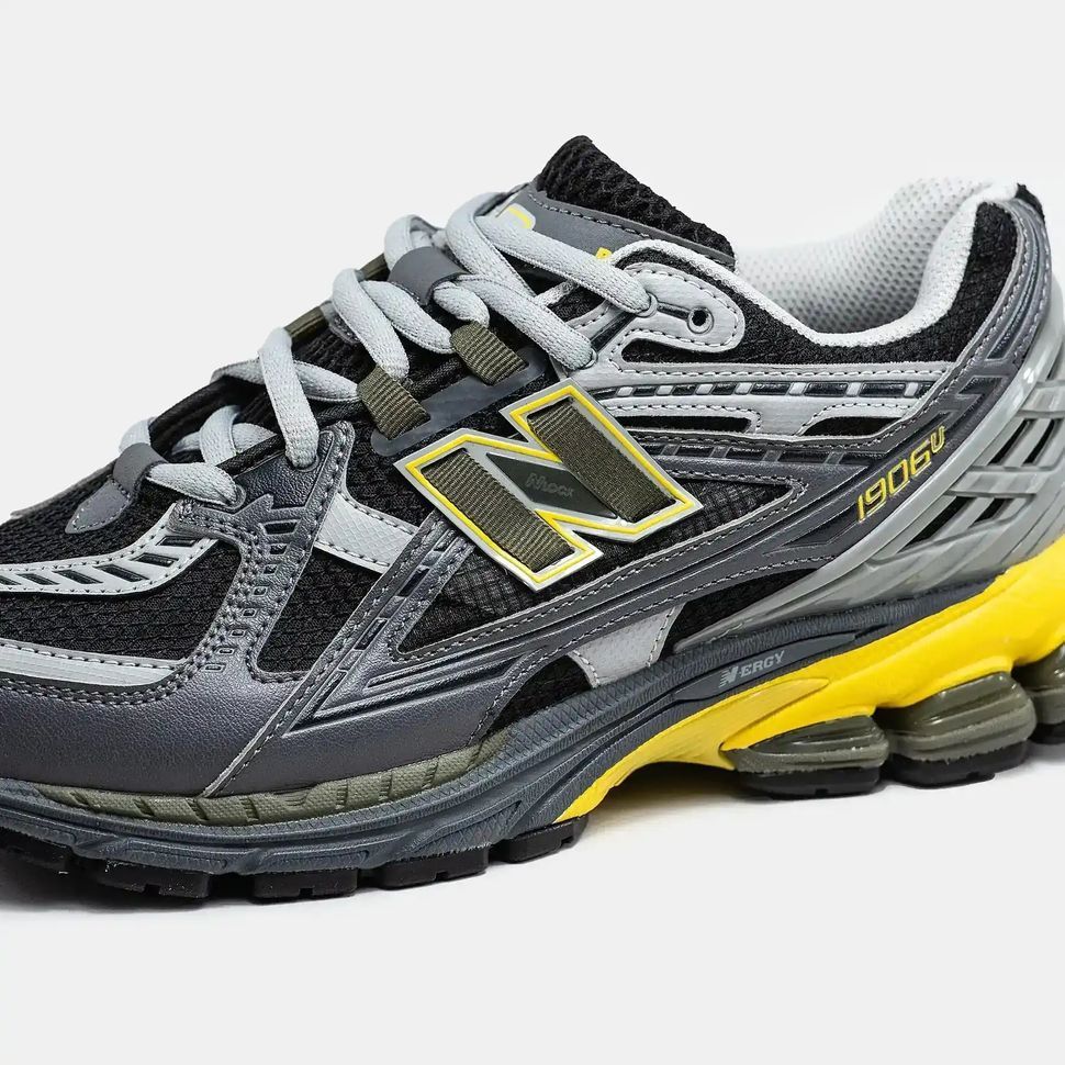 New Balance 1906U Black Grey Yellow