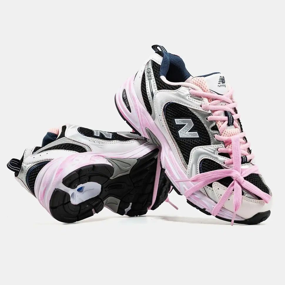 New Balance 530 White Pink Black