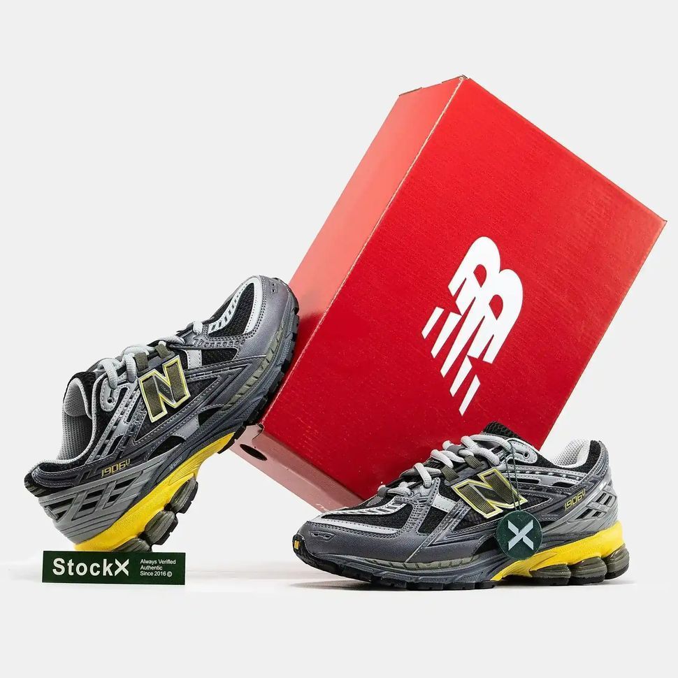 New Balance 1906U Black Grey Yellow
