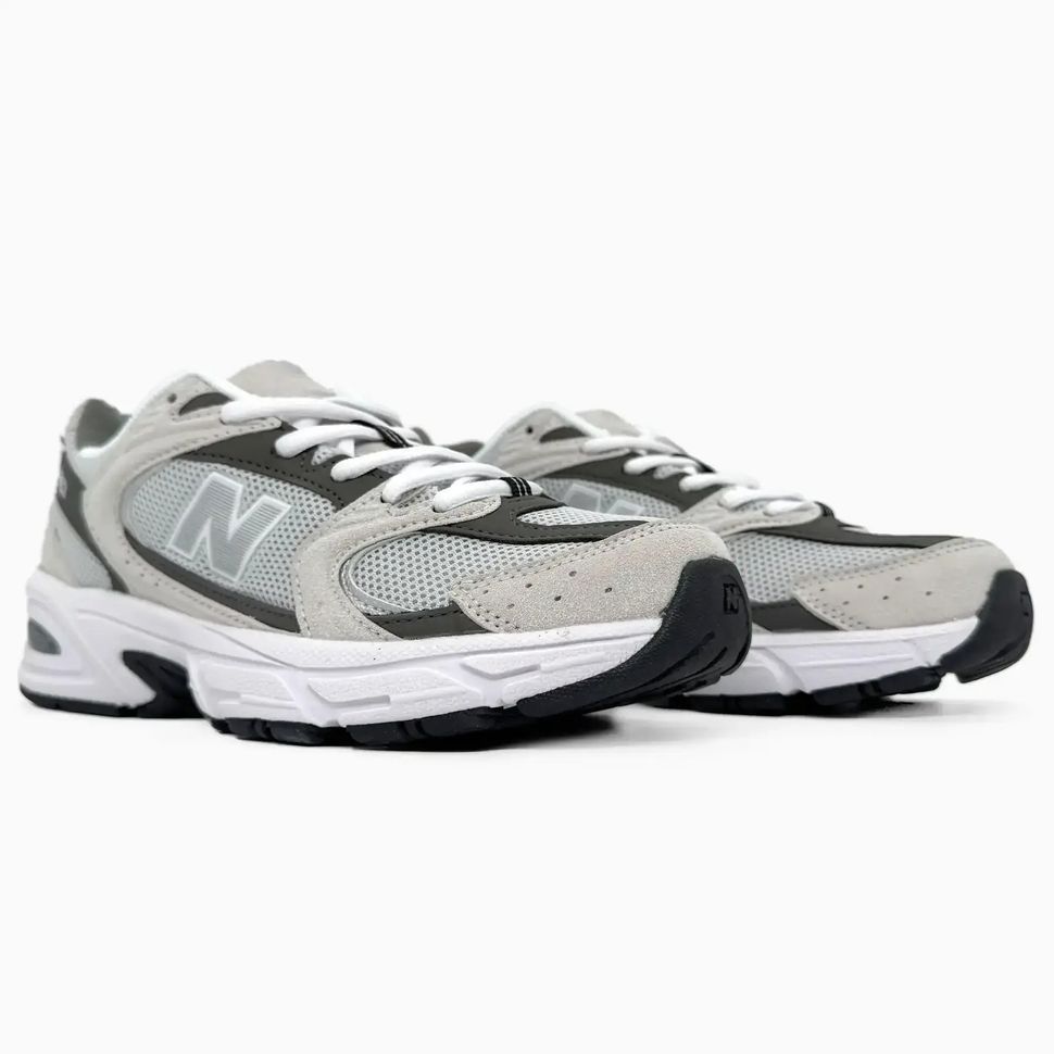New Balance 530 Light Grey Dark Grey White