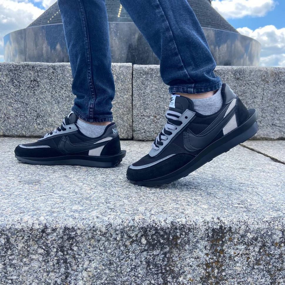 Кросівки Nike LD Waffle Sacai Black 5 фото