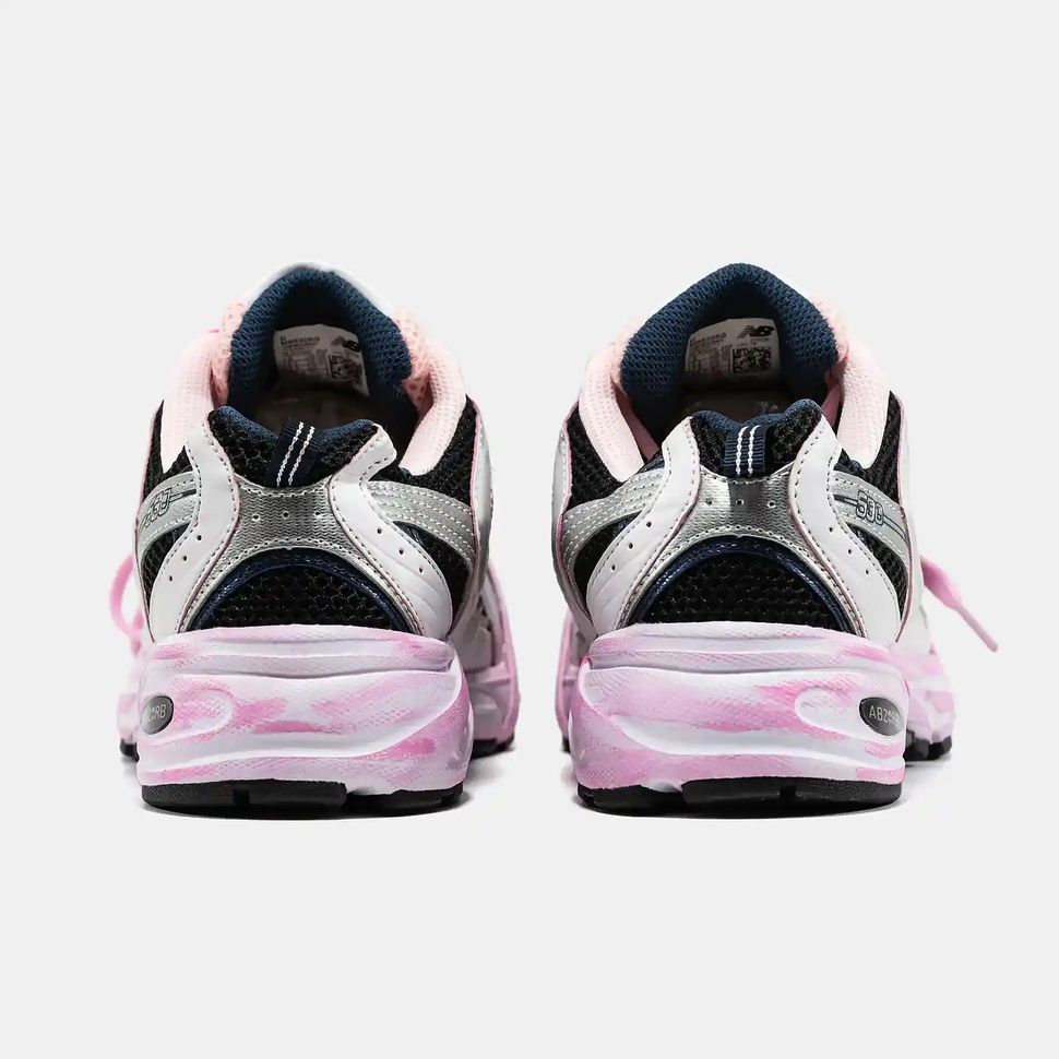 New Balance 530 White Pink Black