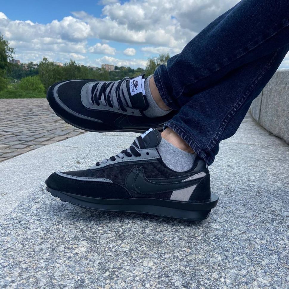 Кросівки Nike LD Waffle Sacai Black 5 фото