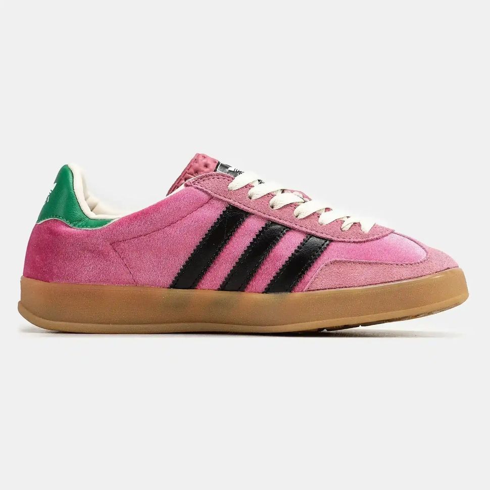 Adidas Gazelle x Gucci Pink Green Gum
