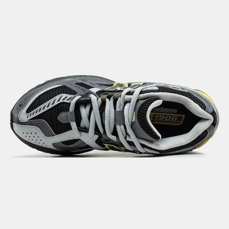 New Balance 1906U Black Grey Yellow