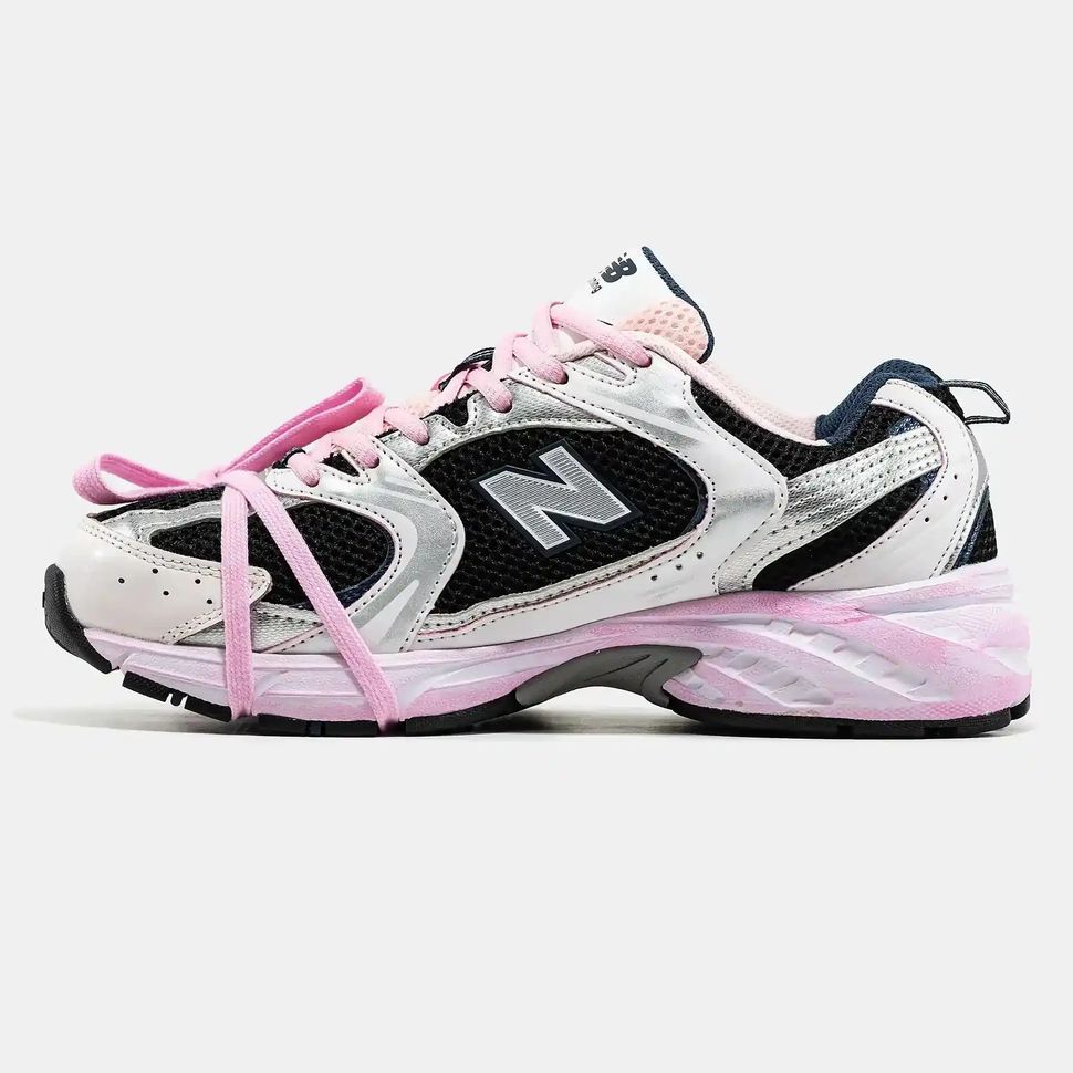 New Balance 530 White Pink Black