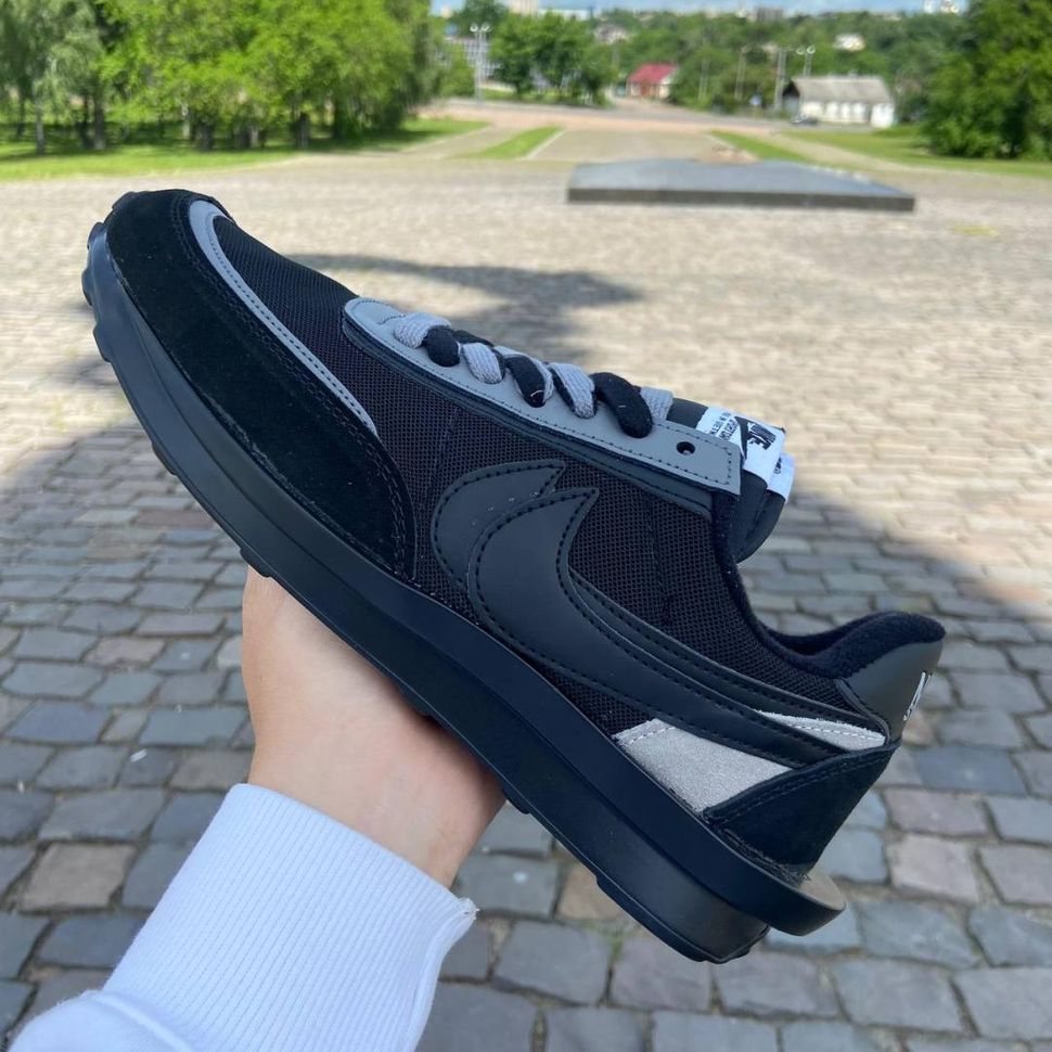 Кросівки Nike LD Waffle Sacai Black 5 фото