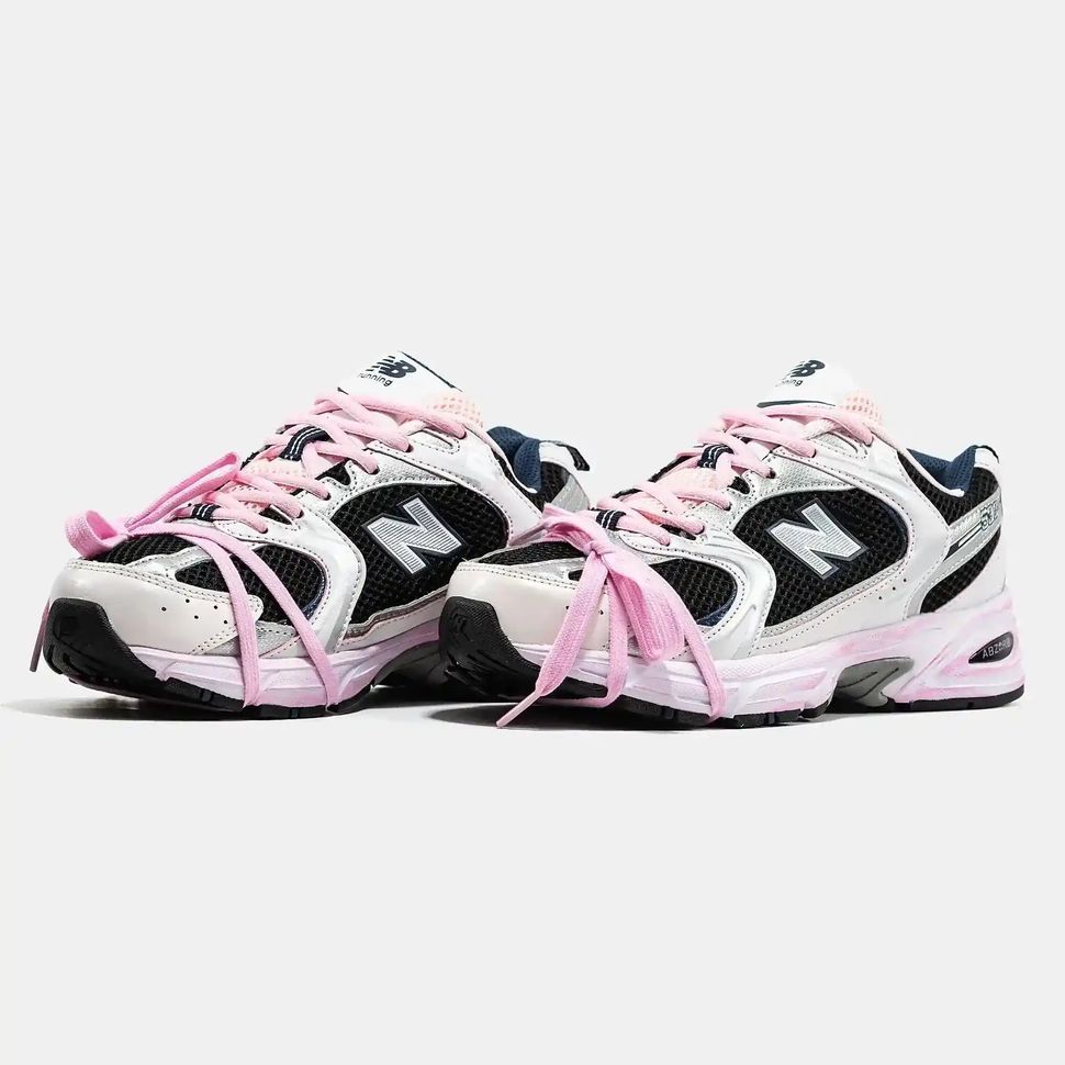 New Balance 530 White Pink Black