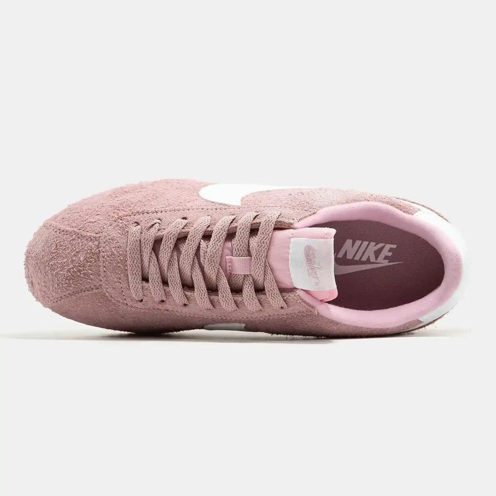 Nike Cortez Pink Suede White
