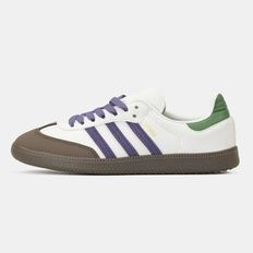 Adidas Samba OG Off White Core Purple Green Brown