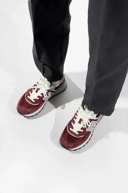 New Balance 574 Legacy Burgundy Grey White